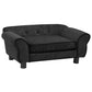 Canape Baroque pour Chien noir Paniers pour chiens