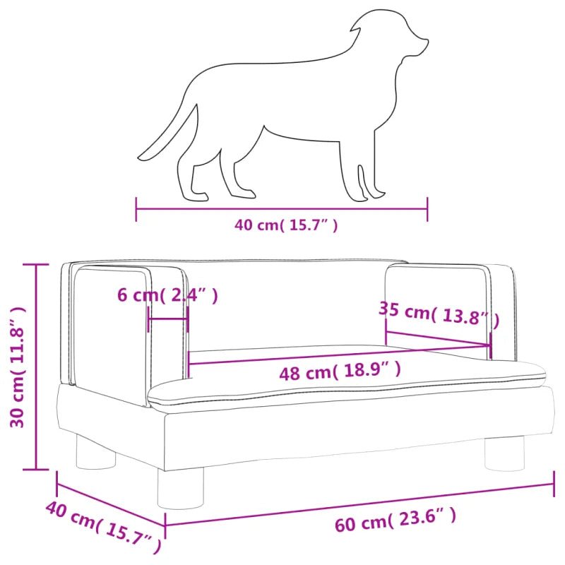 Canapé Lit Nordique pour Chien Paniers pour chiens