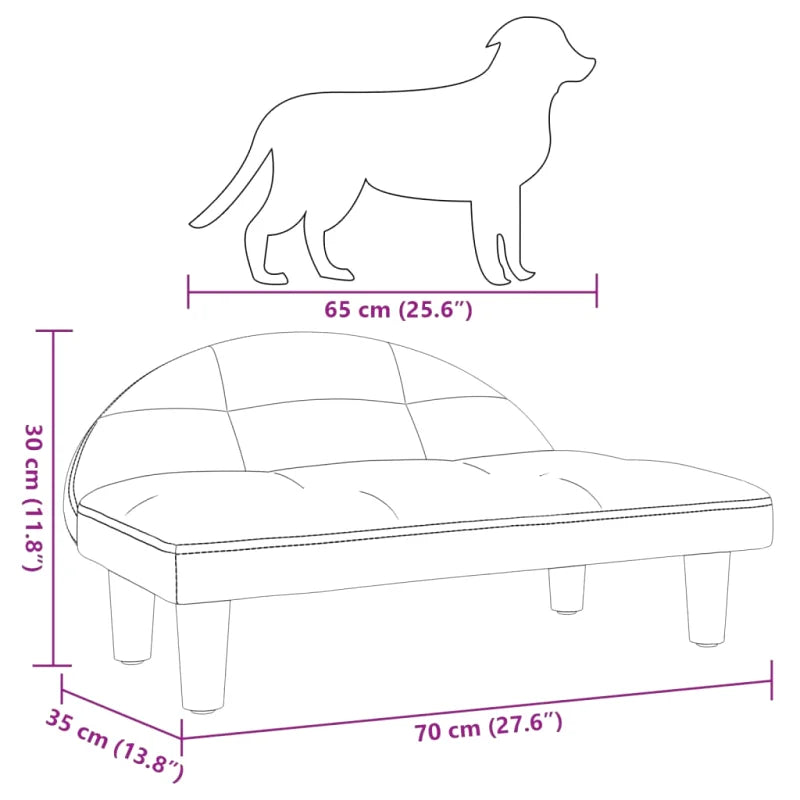 Canapé pour Chien en Bois Paniers pour chiens