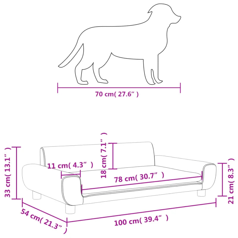 Canapé pour grand chien Paniers pour chiens