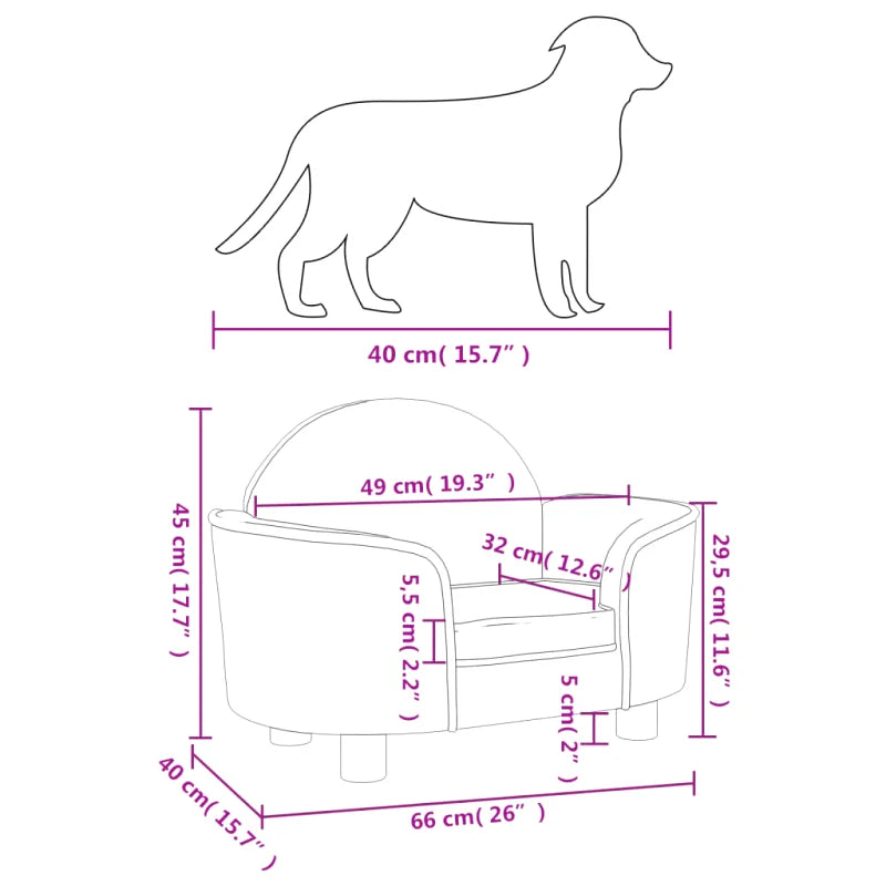 Chaise pour Chien Paniers pour chiens