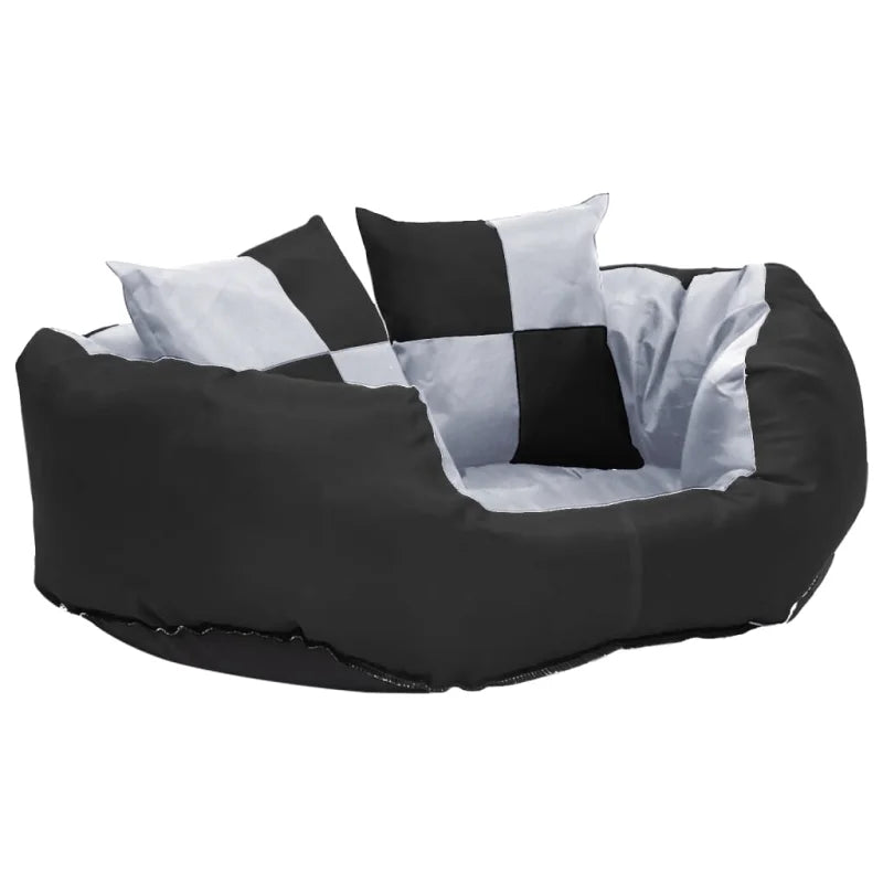 Coussin de Canapé pour Chien gris et noir Paniers pour chiens