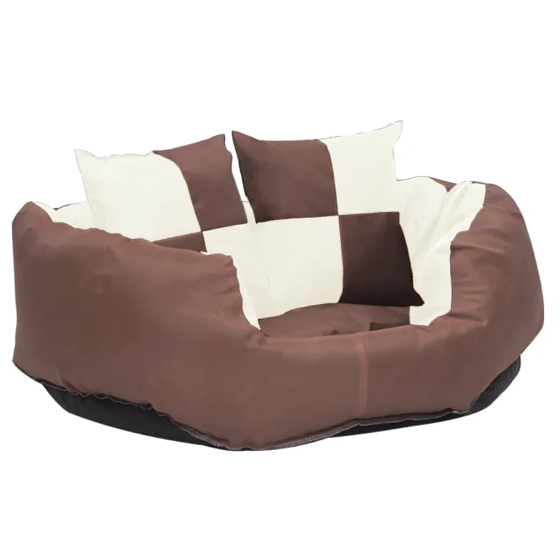 Coussin de Canapé pour Chien marron et crème Paniers pour chiens