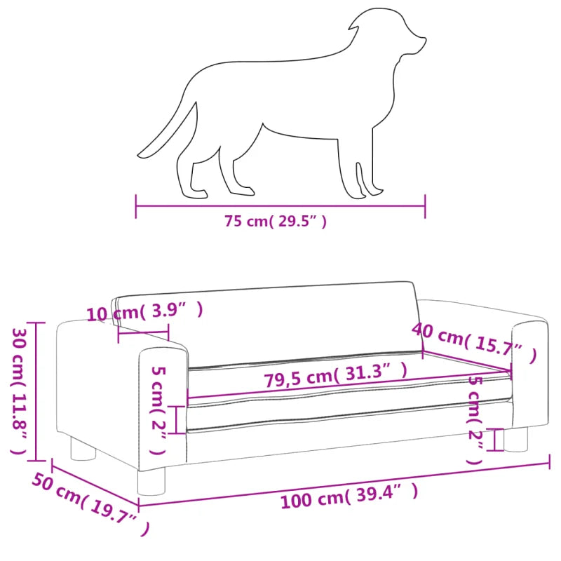 Grand Canapé pour Chien Paniers pour chiens