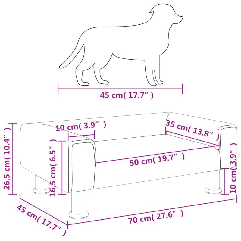 Mini Canapé pour Chien Paniers pour chiens